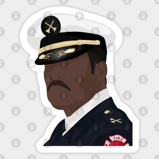 Wallace Boden | Chicago Fire Sticker by icantdrawfaces